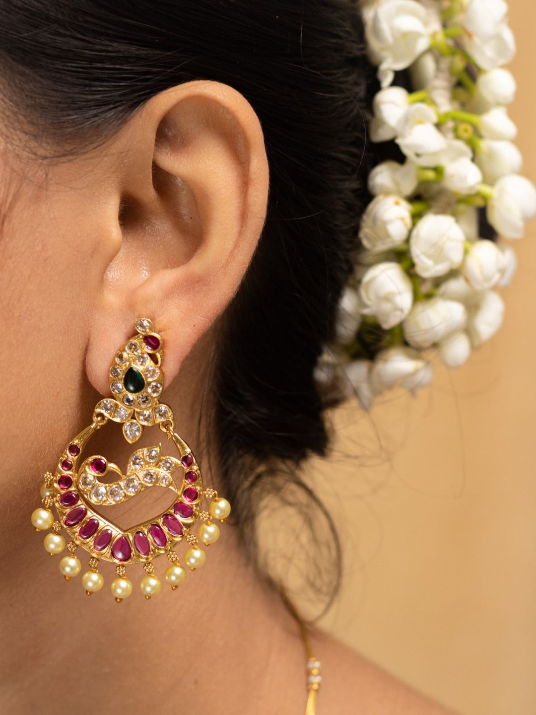 Vedh Jewels Chandbalis Earrings