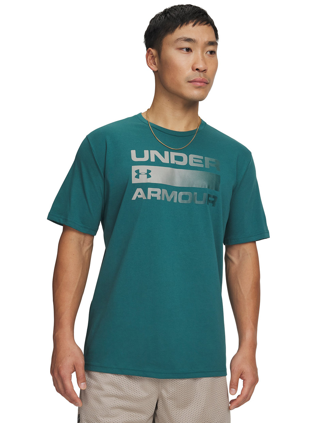 UNDER ARMOUR Brand Logo Printed Relaxed Fit T-shirt