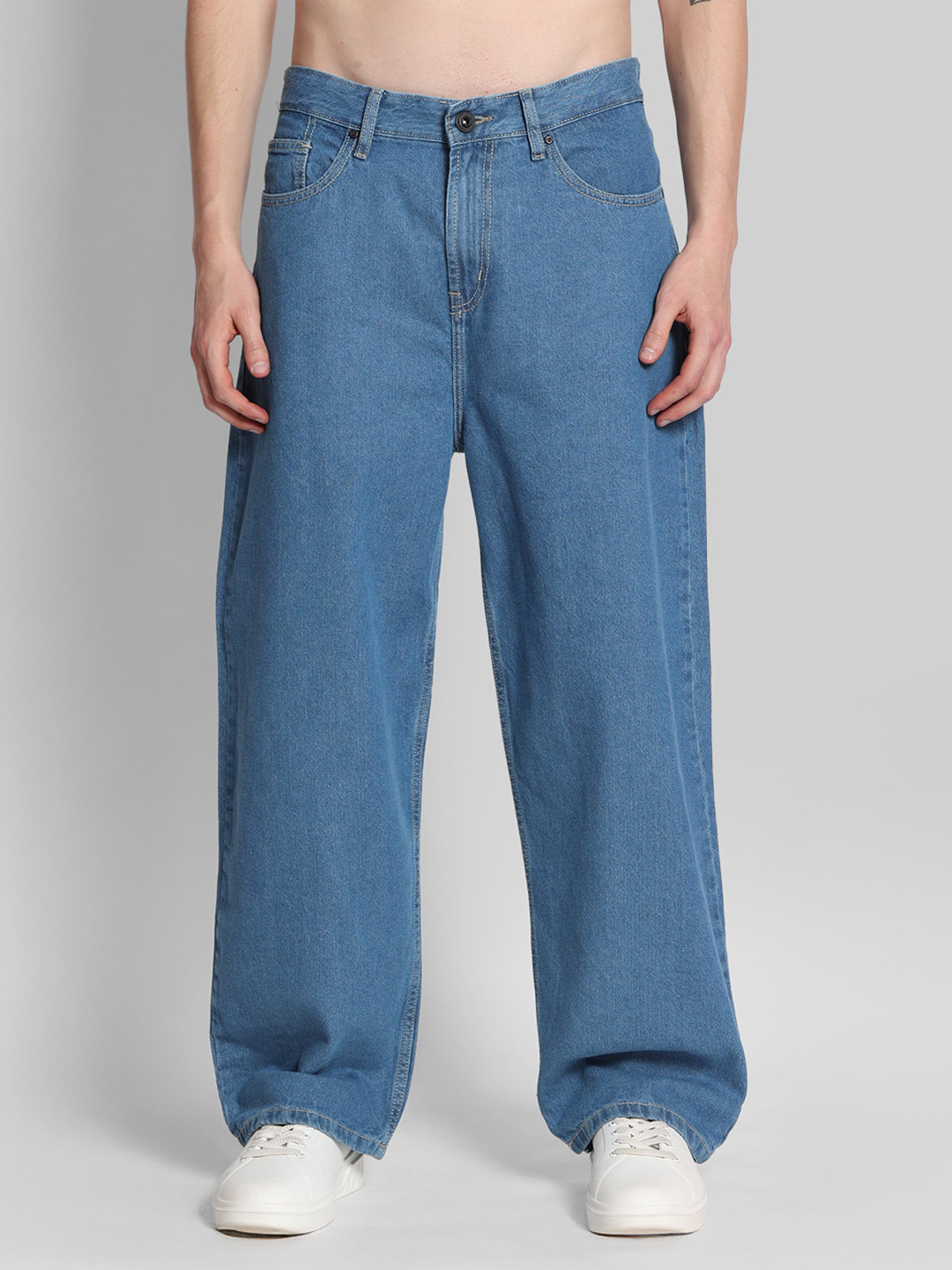 The Roadster Lifestyle Co Men Baggy Fit Jeans