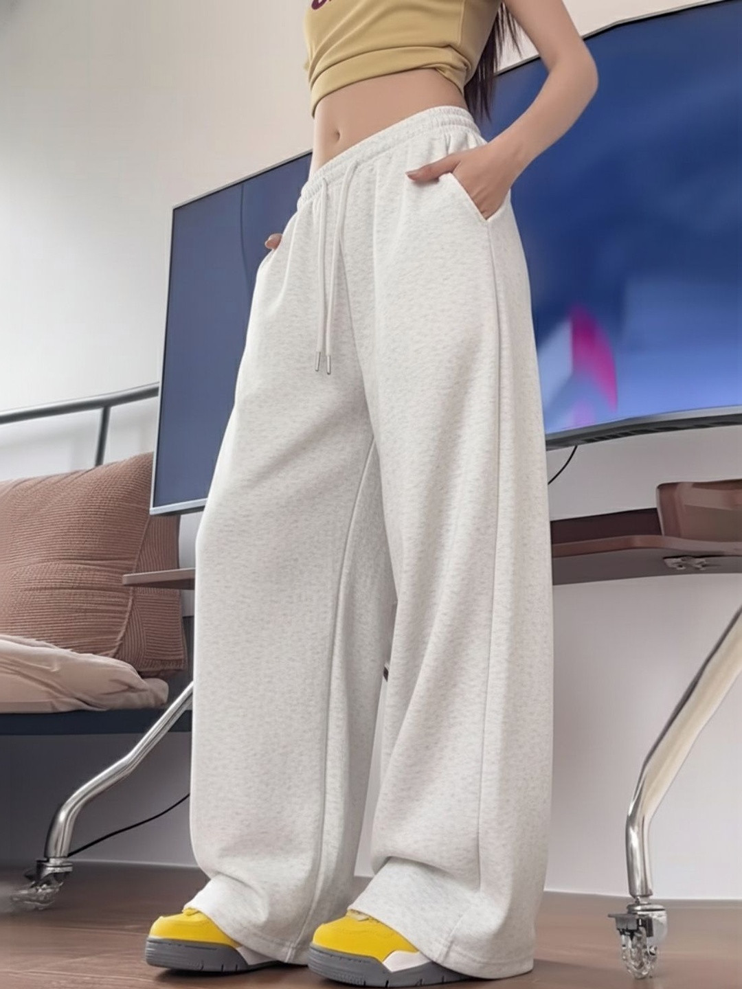 dockstreet Women Relaxed Fit Track Pants