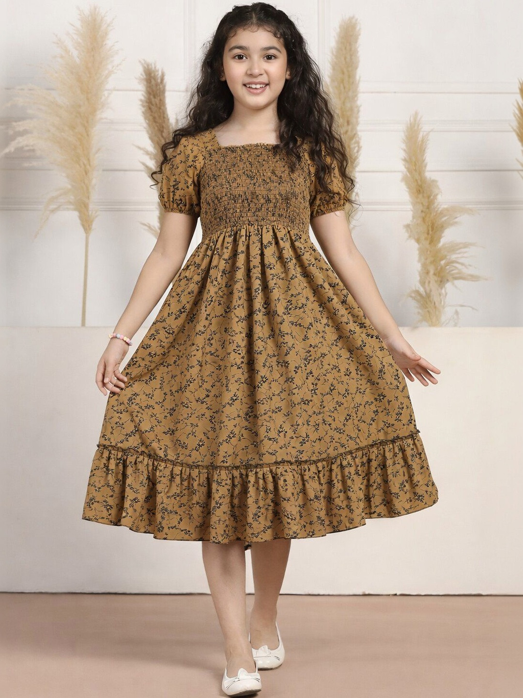 PaheliRani Print Fit & Flare Dress