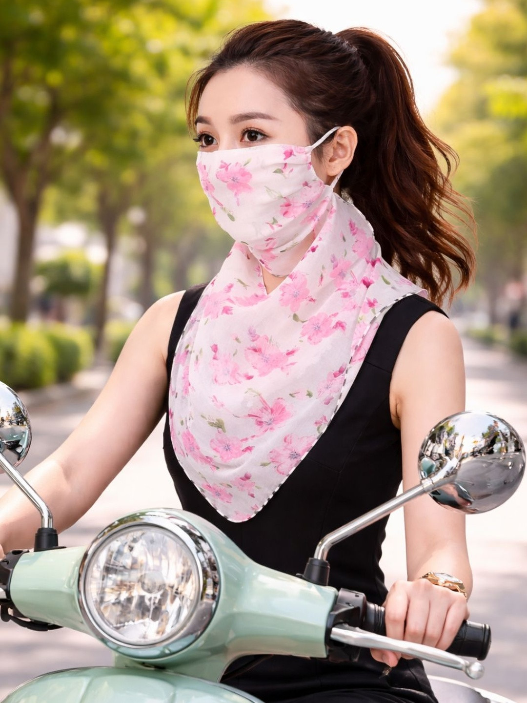 YOUSTYLO Women Printed Scarf