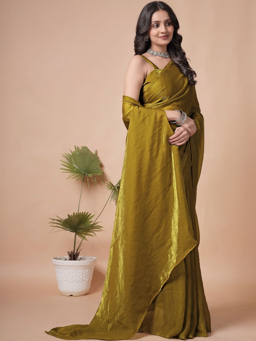 PEEYU Pure Chiffon Saree