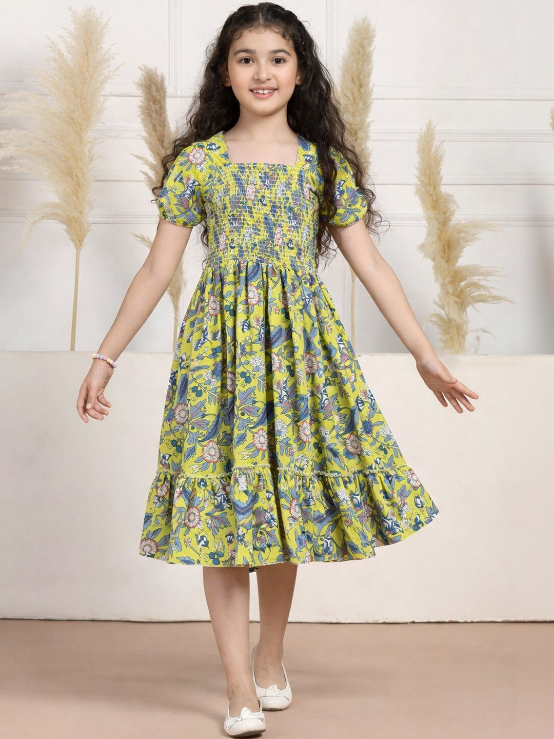 PaheliRani Print Fit & Flare Dress