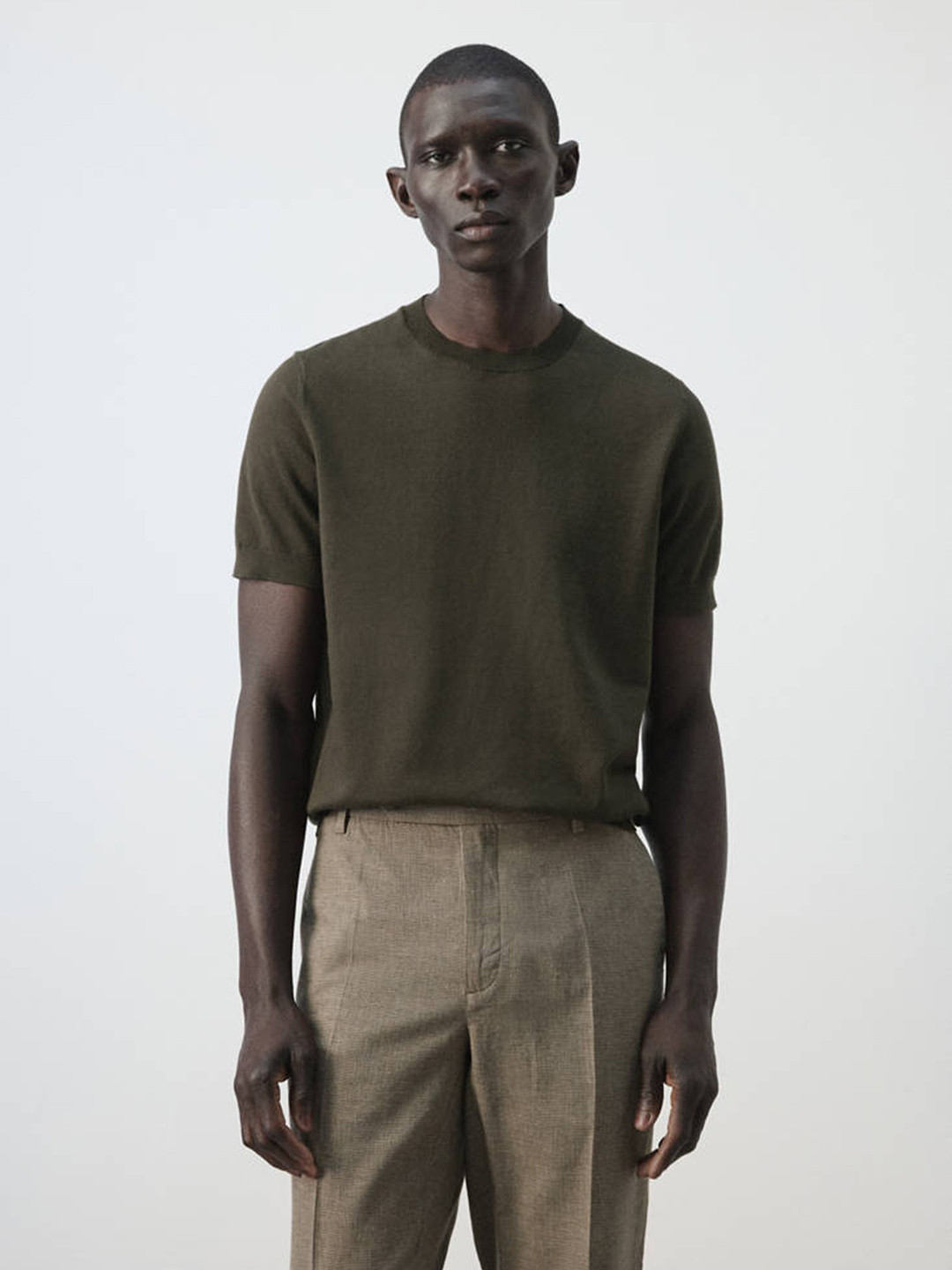 MANGO MAN Pure Cotton T-shirt