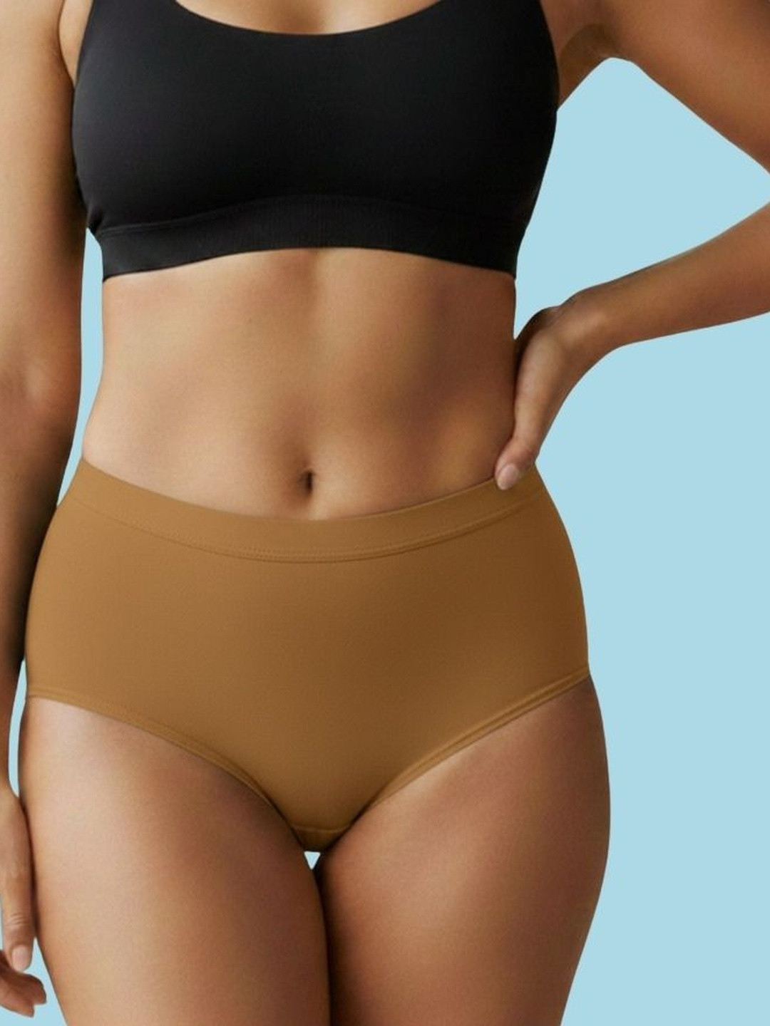 HERE&NOW Women Cotton Hipster Briefs