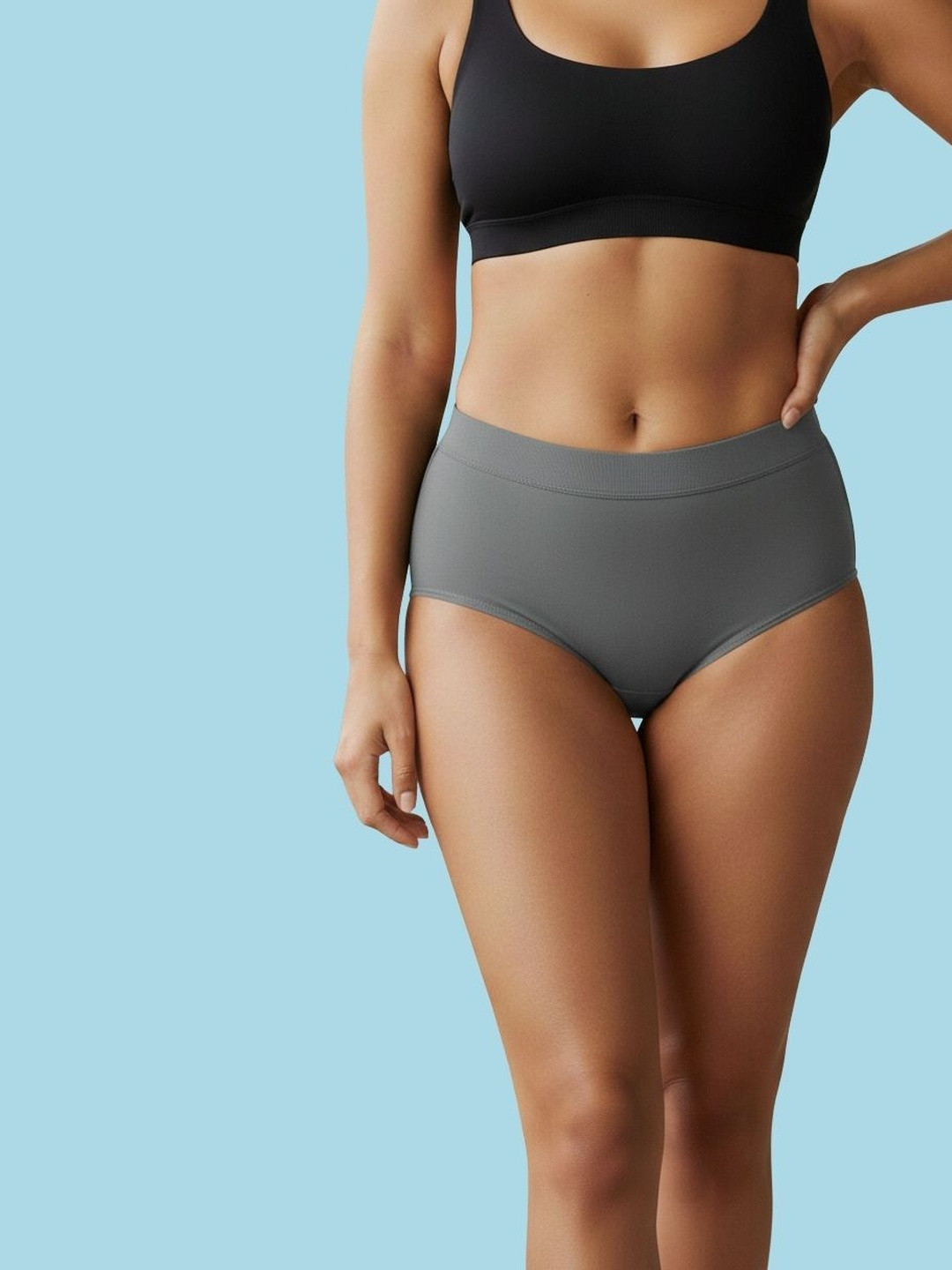 HERE&NOW Women Cotton Hipster Briefs
