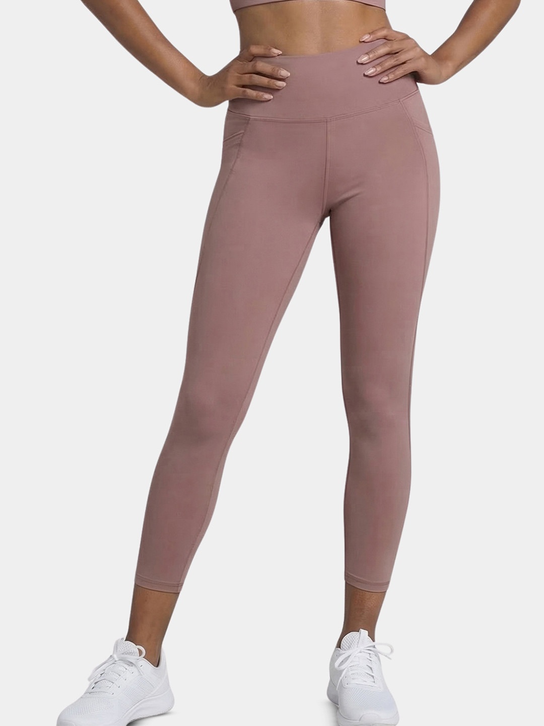 Enamor Women High Rise 7/8 Workout Leggings Quick Dry Antimicrobial A605