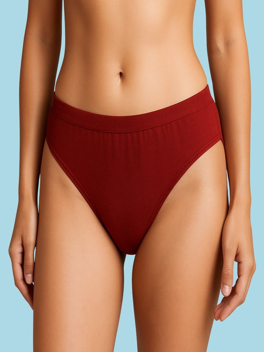HERE&NOW Women Cotton Hipster Briefs