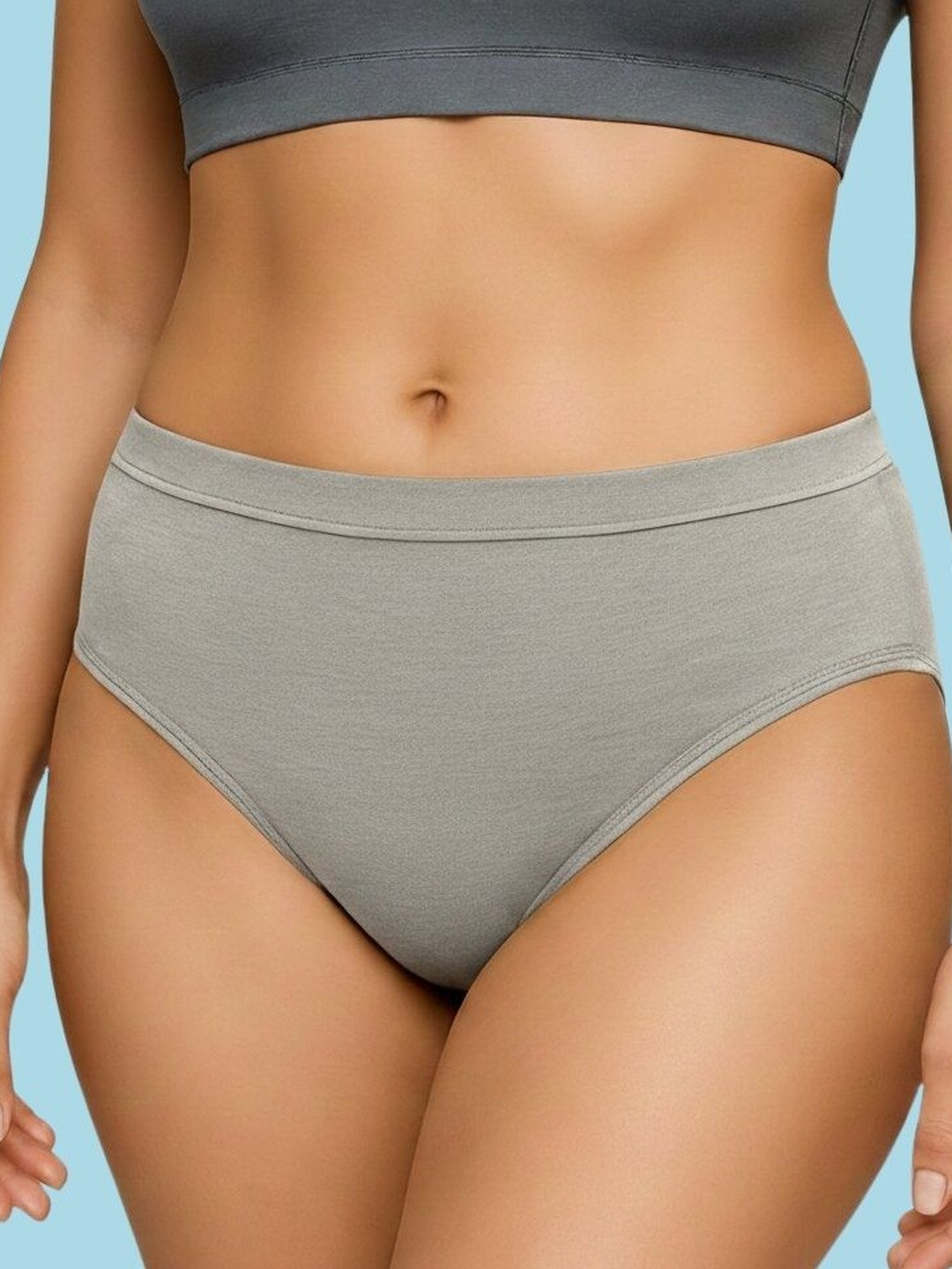 HERE&NOW Women Cotton Hipster Briefs