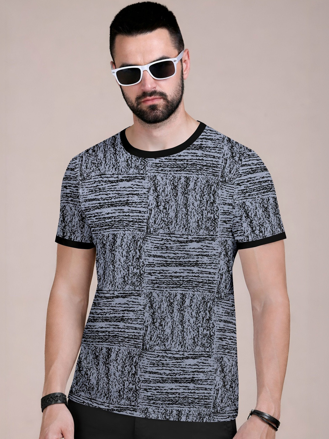 HAPPY KHAJANA Men Printed T-shirt