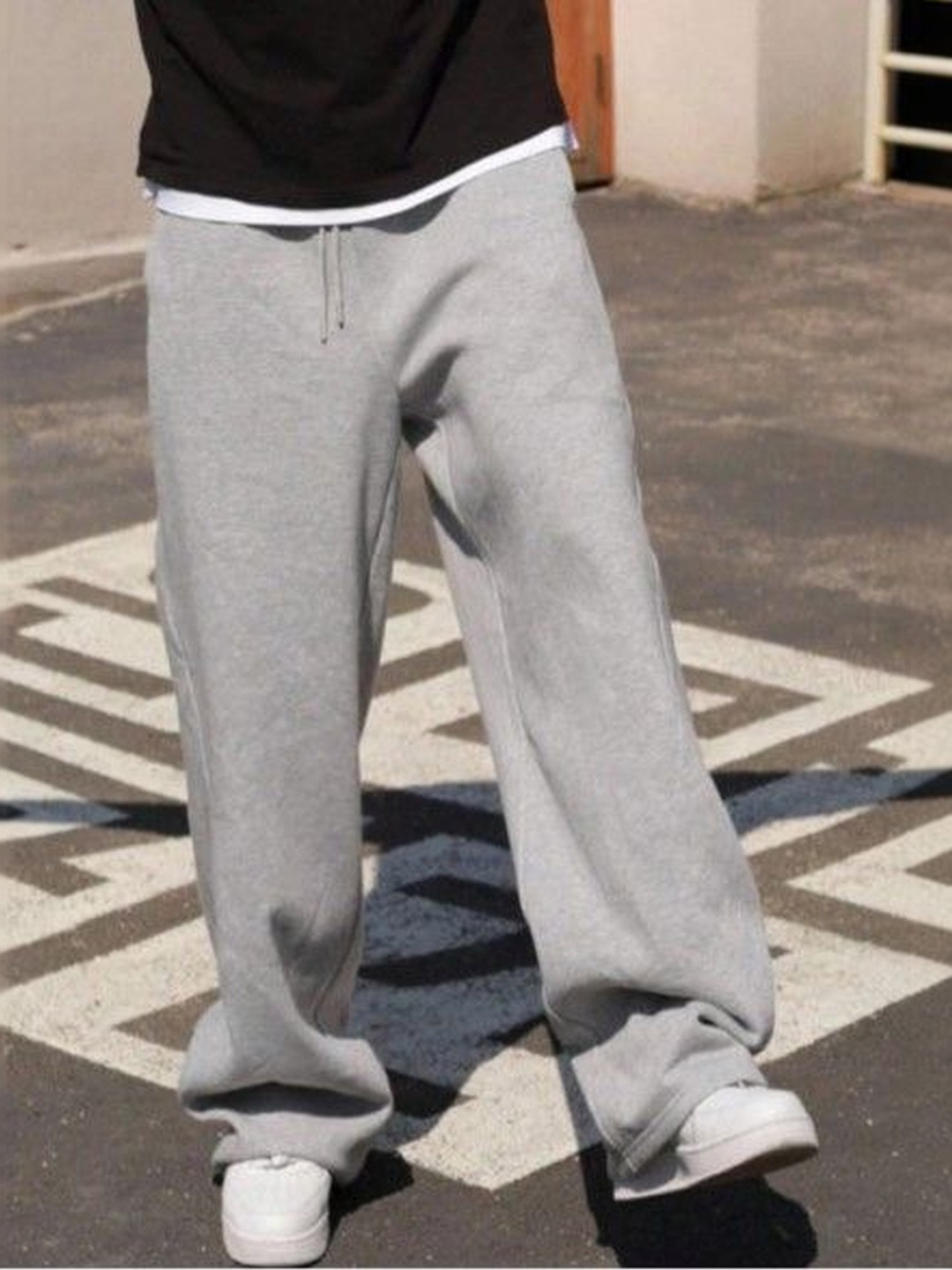 Xpecto Style Men Baggy Graphic Print Track Pants