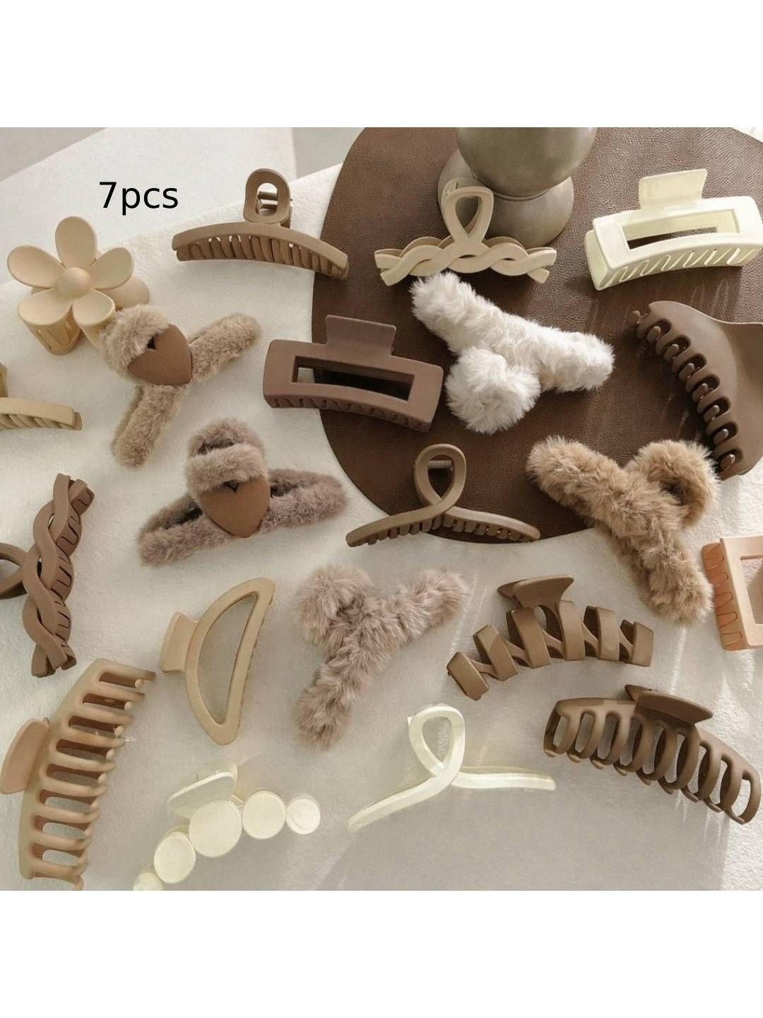 PRITYKA Women Set of 7 Claw Clip