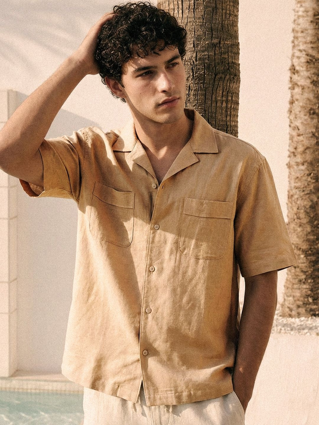 Dennis Lingo Men Relaxed Casual Shirt