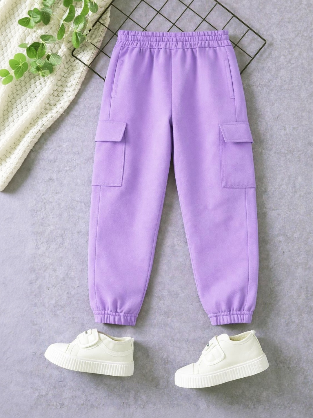 YK X Trampoline Girls Pleated Cargos Trousers