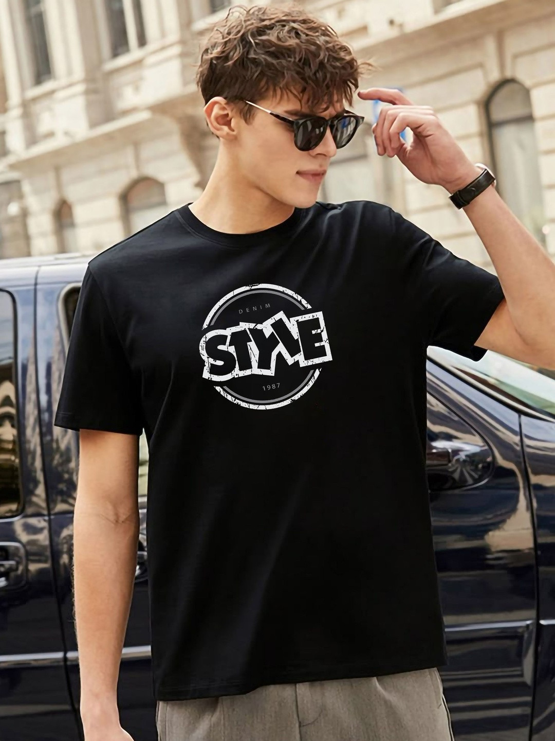 JUARI BE A GENTLEMAN Men Printed T-shirt