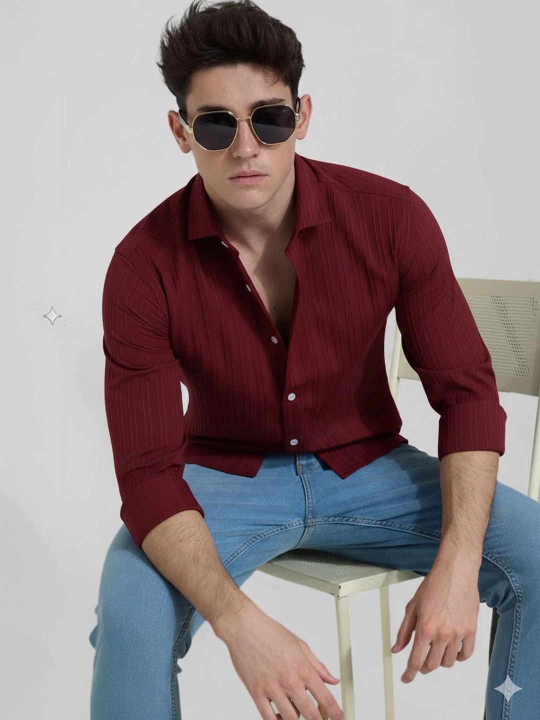 TIGER SNAKE Men Comfort Casual Shirt