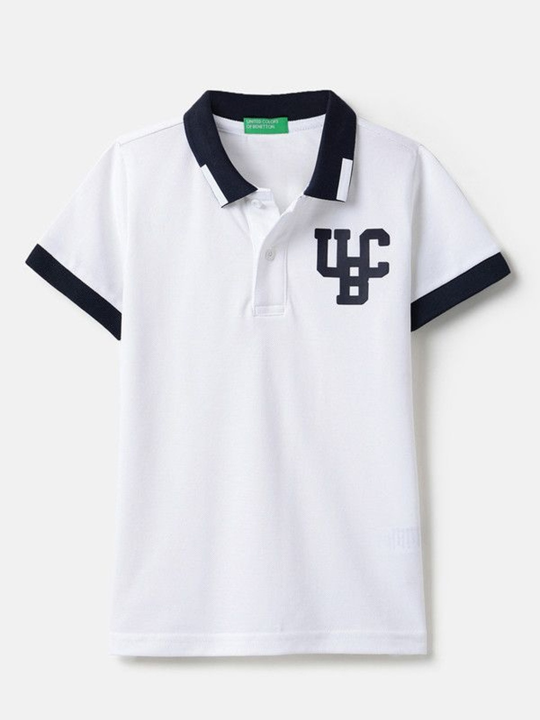 United Colors of Benetton Boys Pure Cotton Tshirts