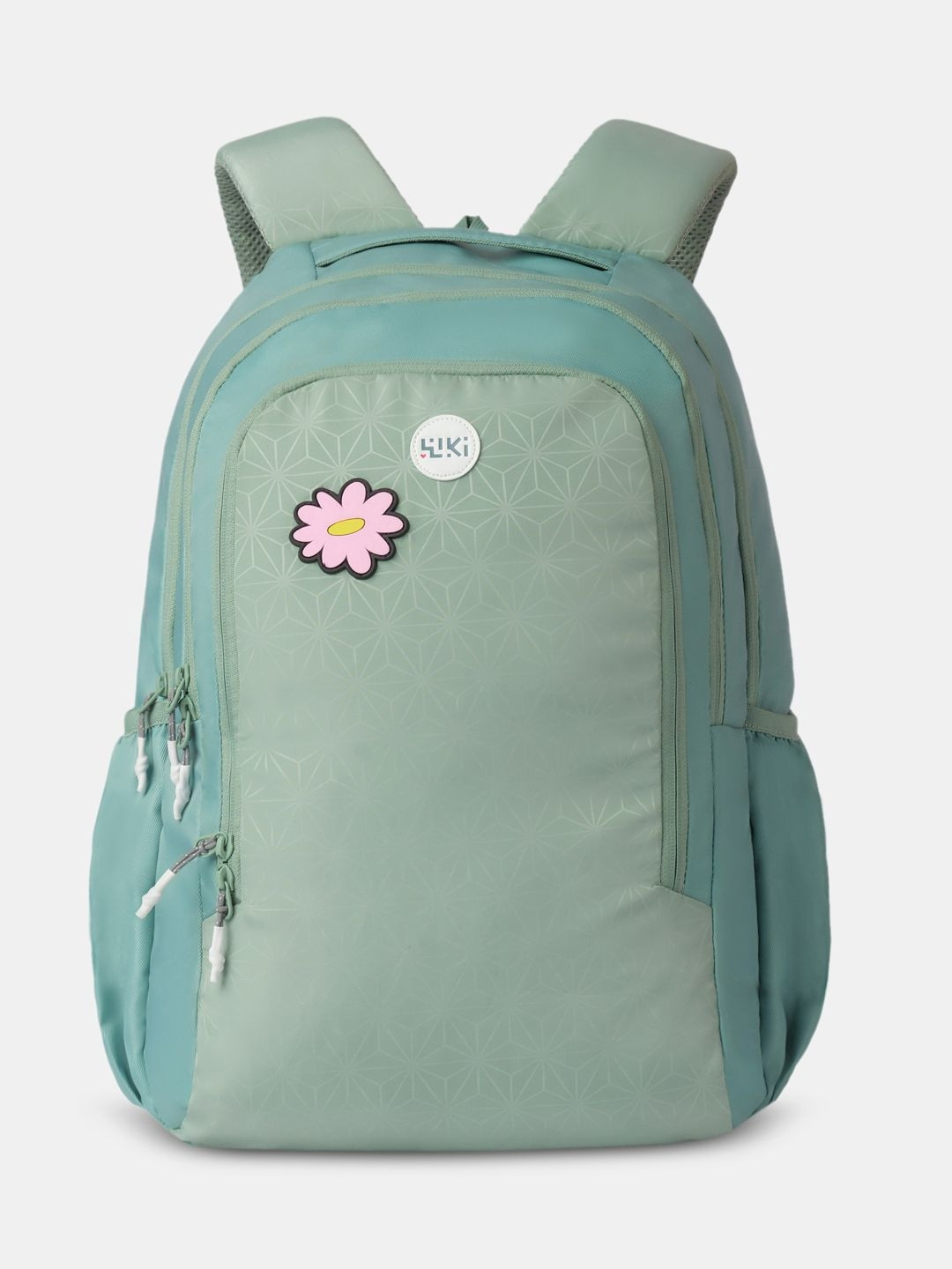 Wildcraft Unisex Kids Geometric Applique Backpack