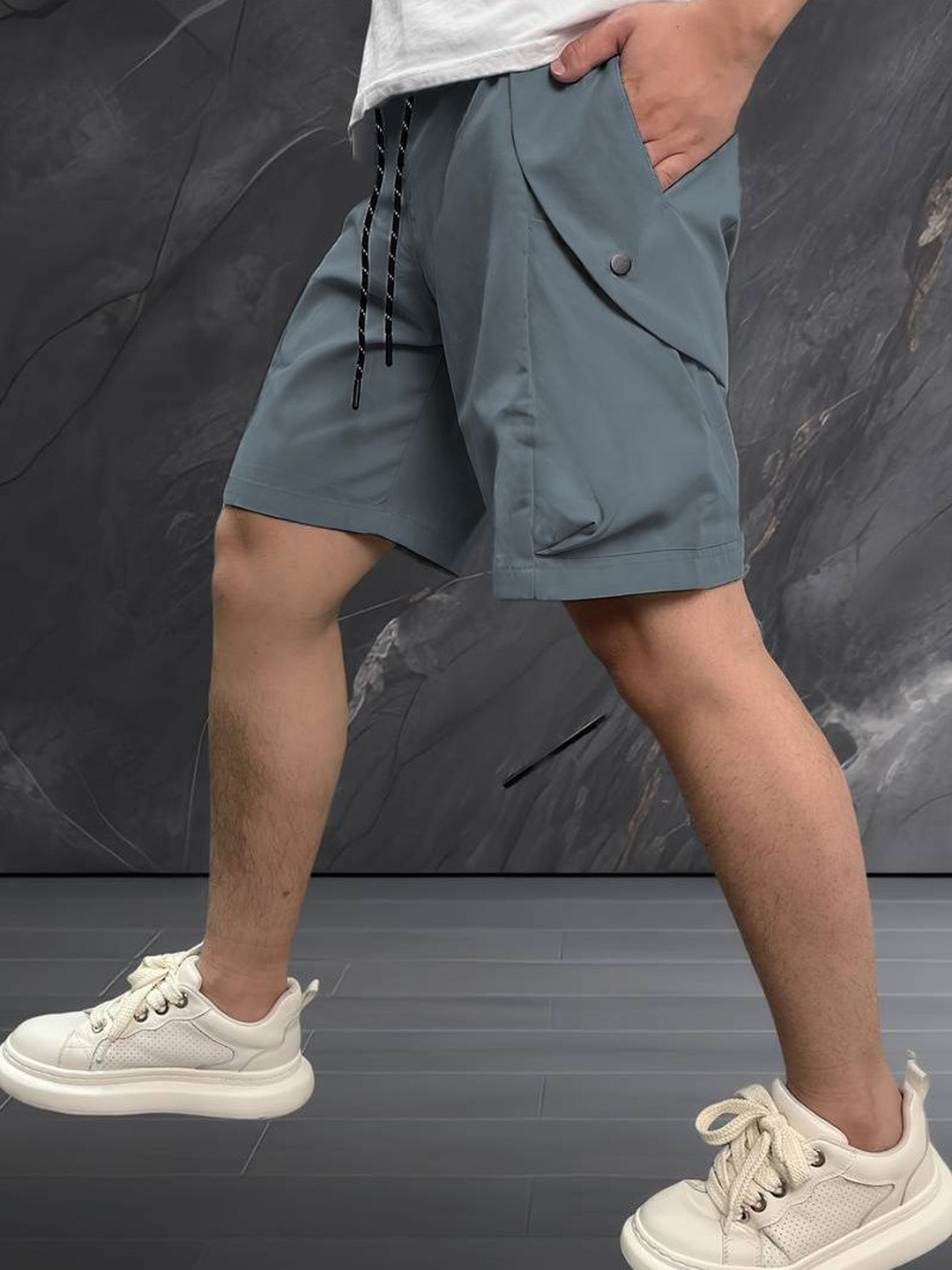TAGDO FASHION Men Running Cargo Shorts