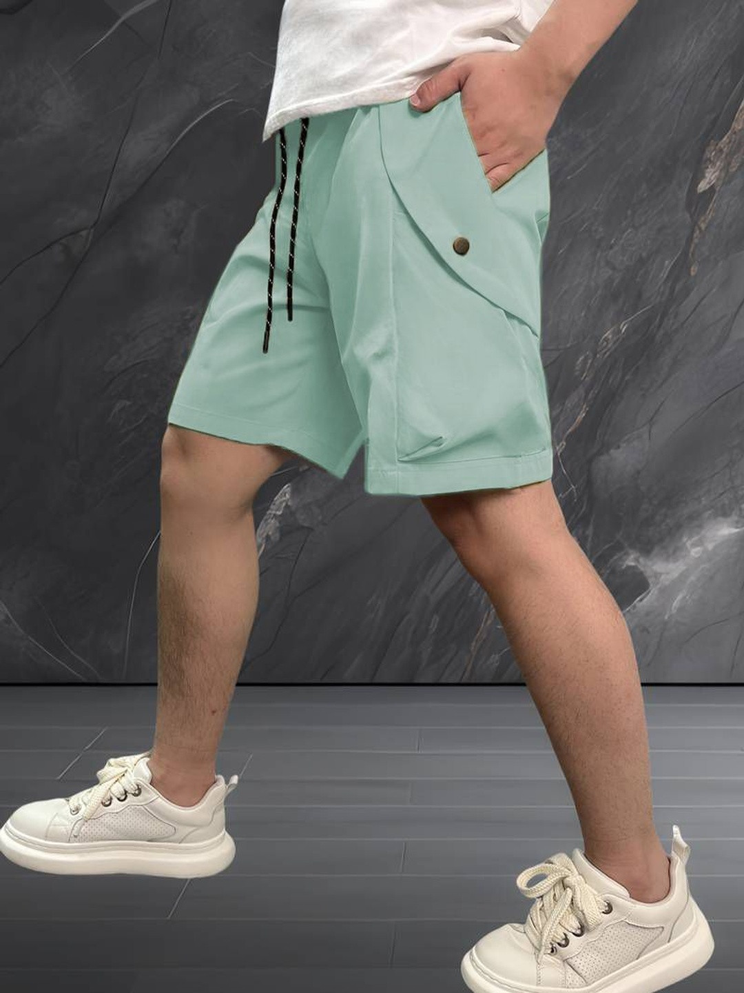 TAGDO FASHION Men Running Cargo Shorts