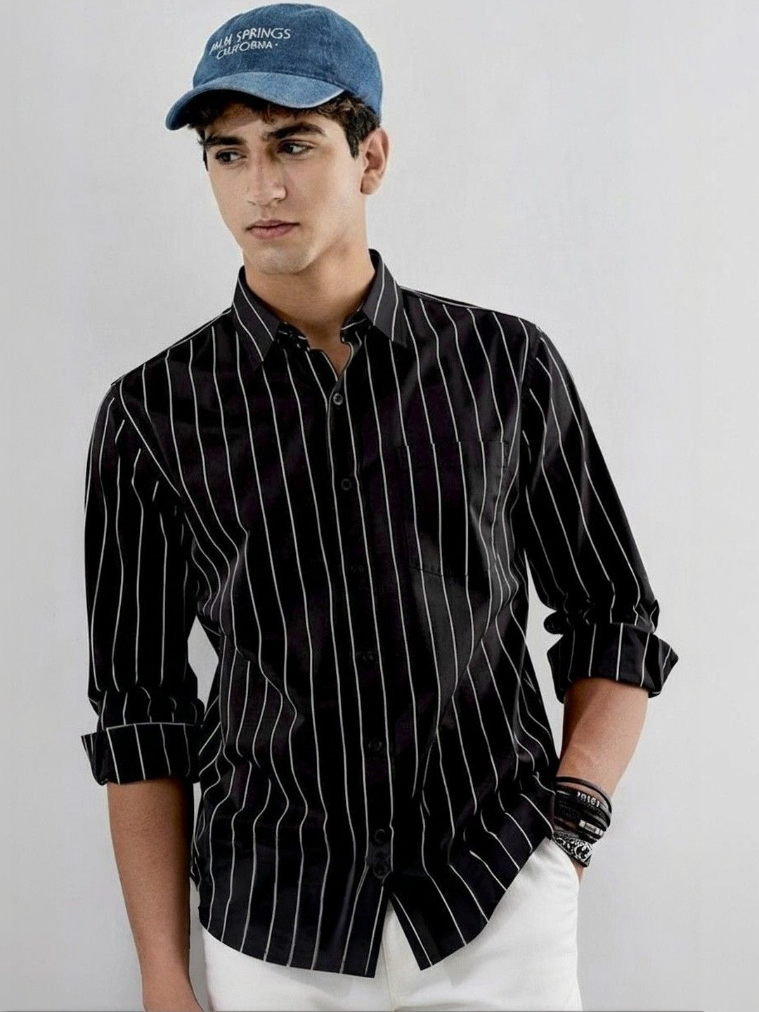 RODEIZ Slim Fit Casual Shirts