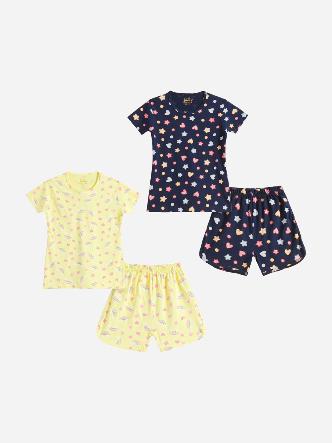 ZUNIORS SSC Girls Printed Night suit