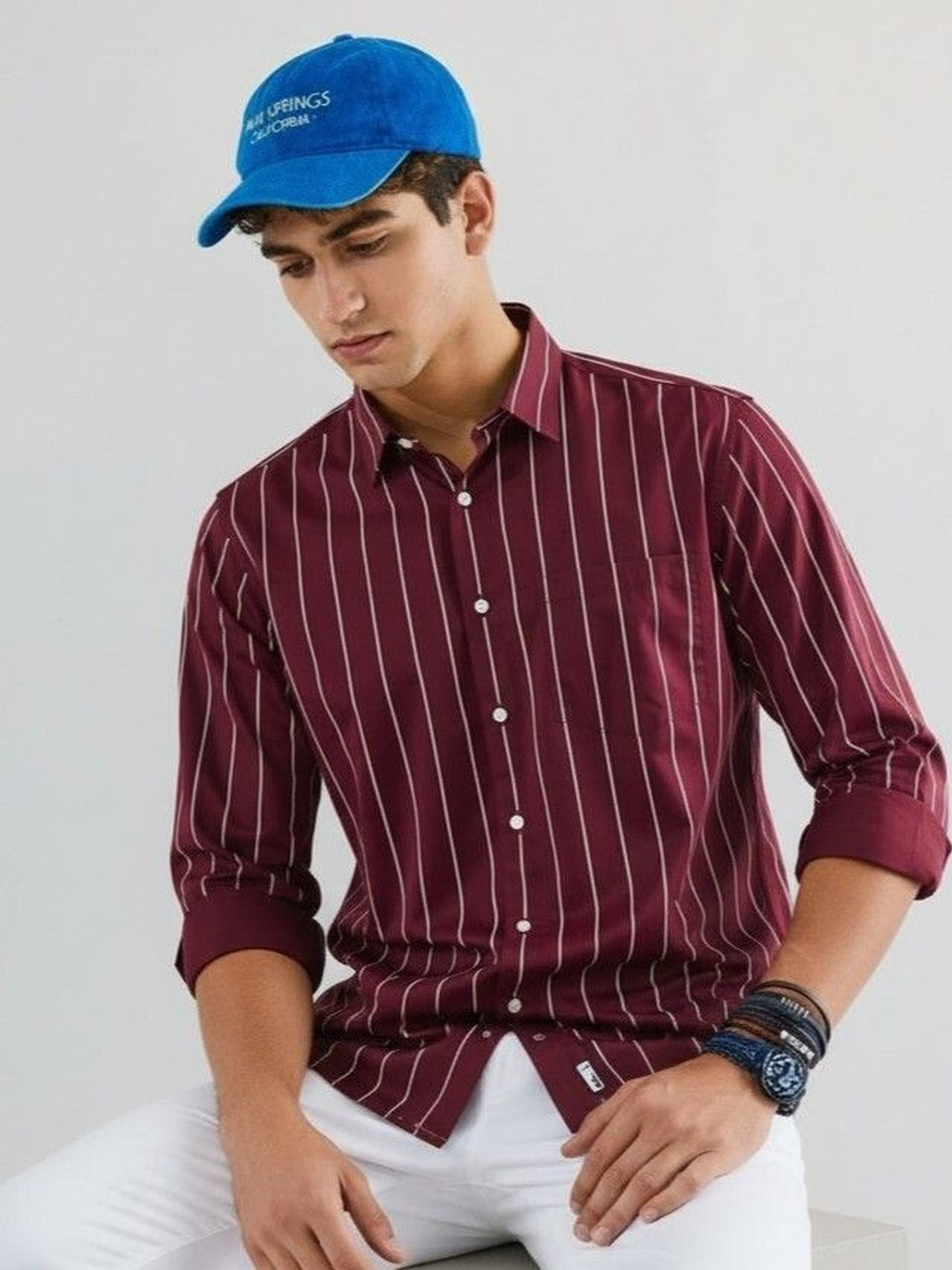RODEIZ Slim Fit Casual Shirts