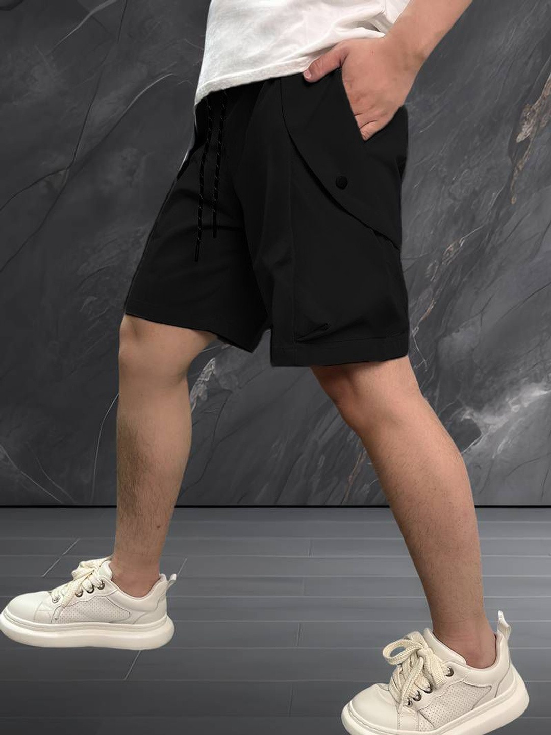 TAGDO FASHION Men Running Cargo Shorts