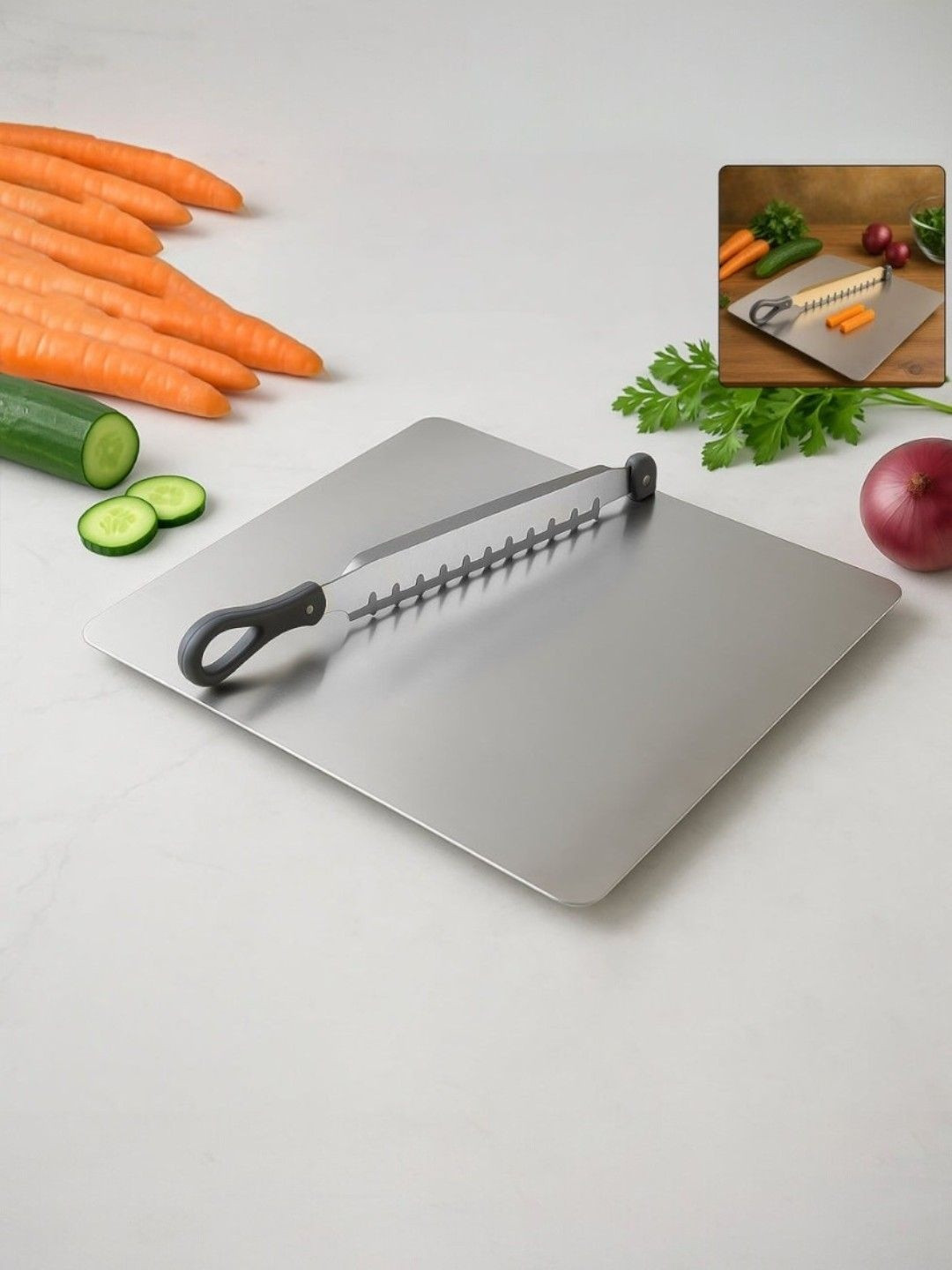 SUPERMOM Grey Cut Chop Tool