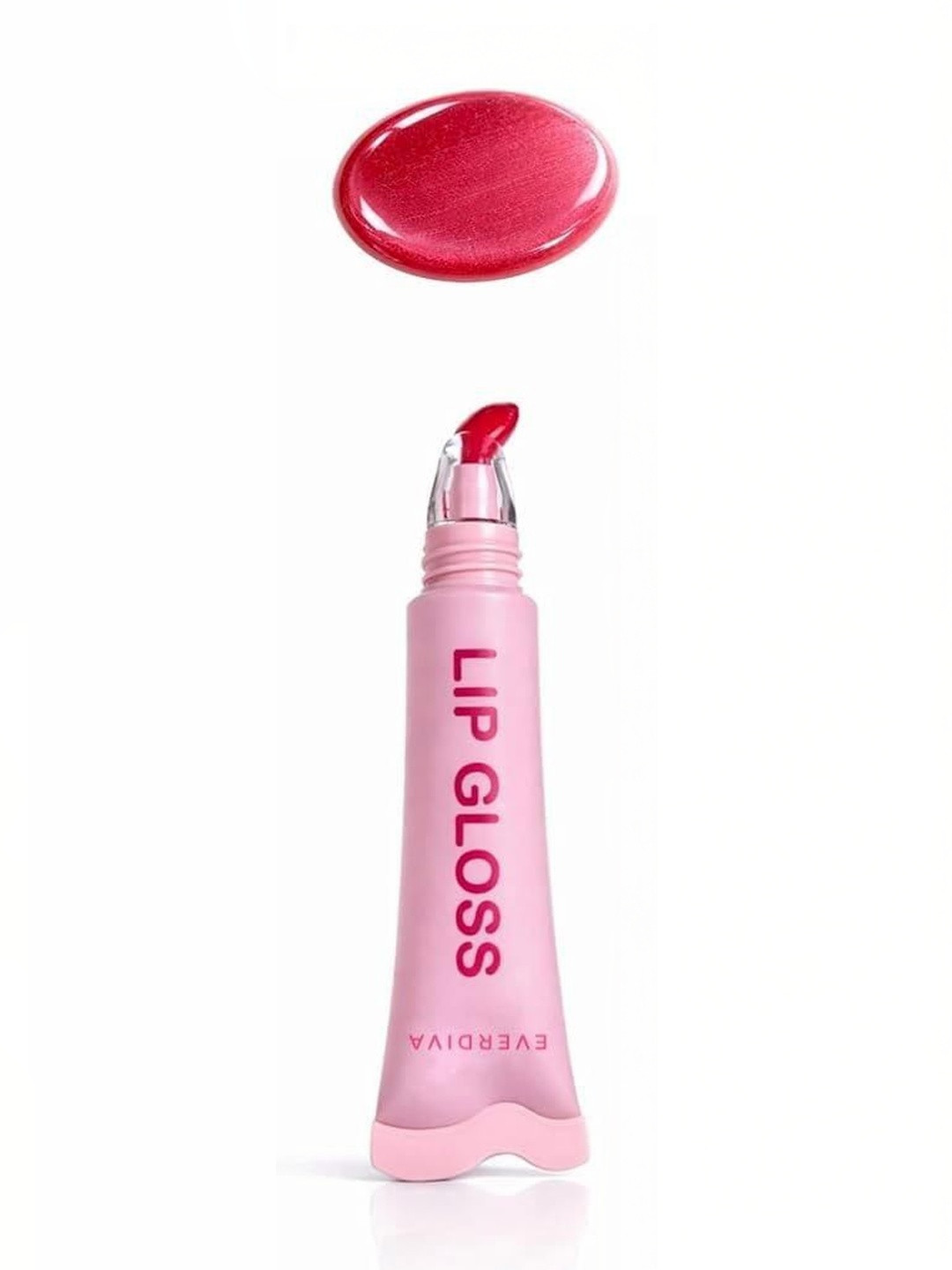everdiva Moisturizing Lip Gloss Infused With Jojoba Oil - 20 ml  - Velvet Magenta