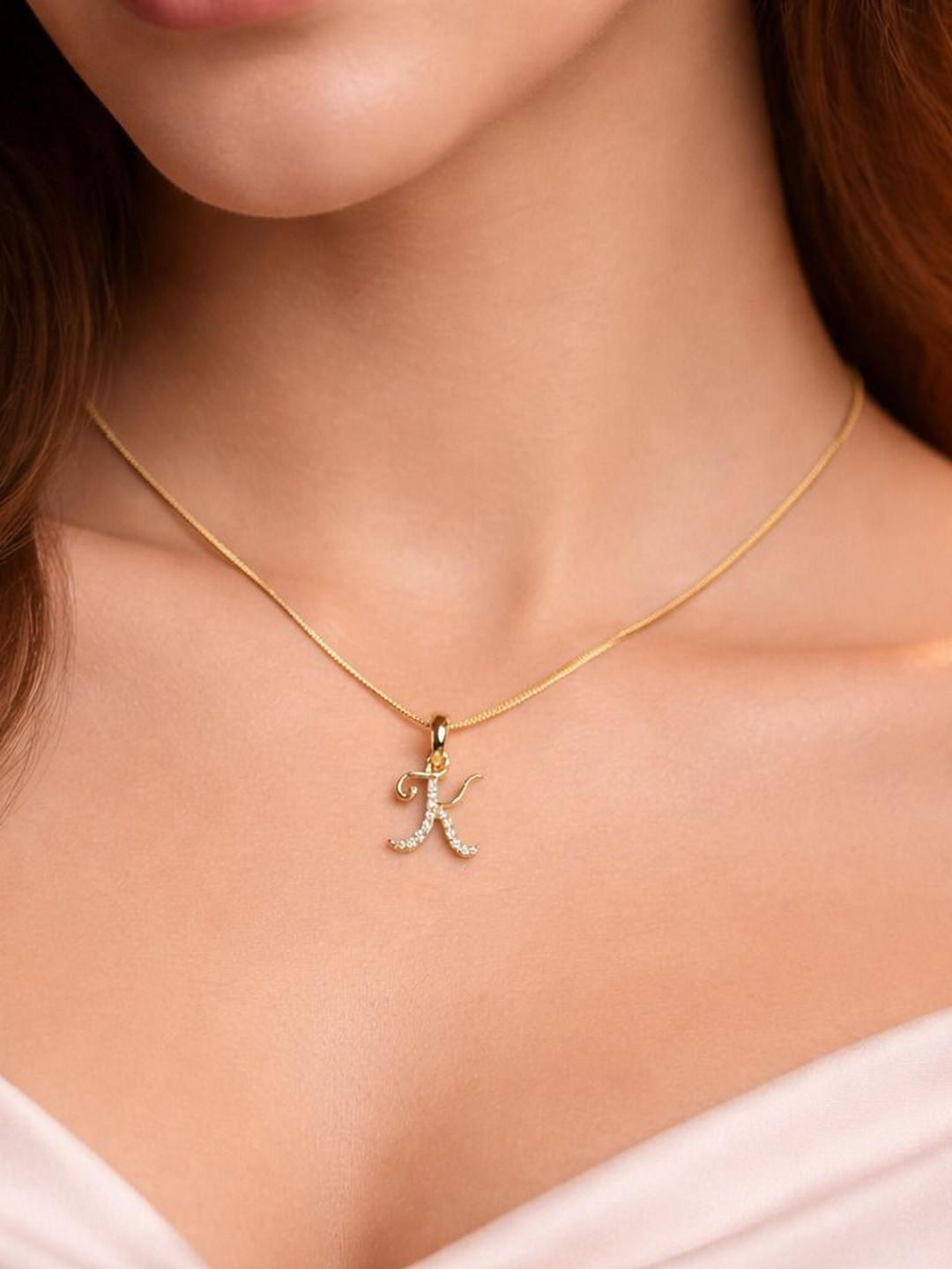 KYOOT JEWELS Gold-Plated Pendants with Chains