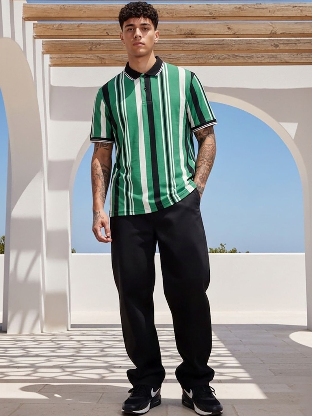 STEVE STATUS Men's Polo Tshirts