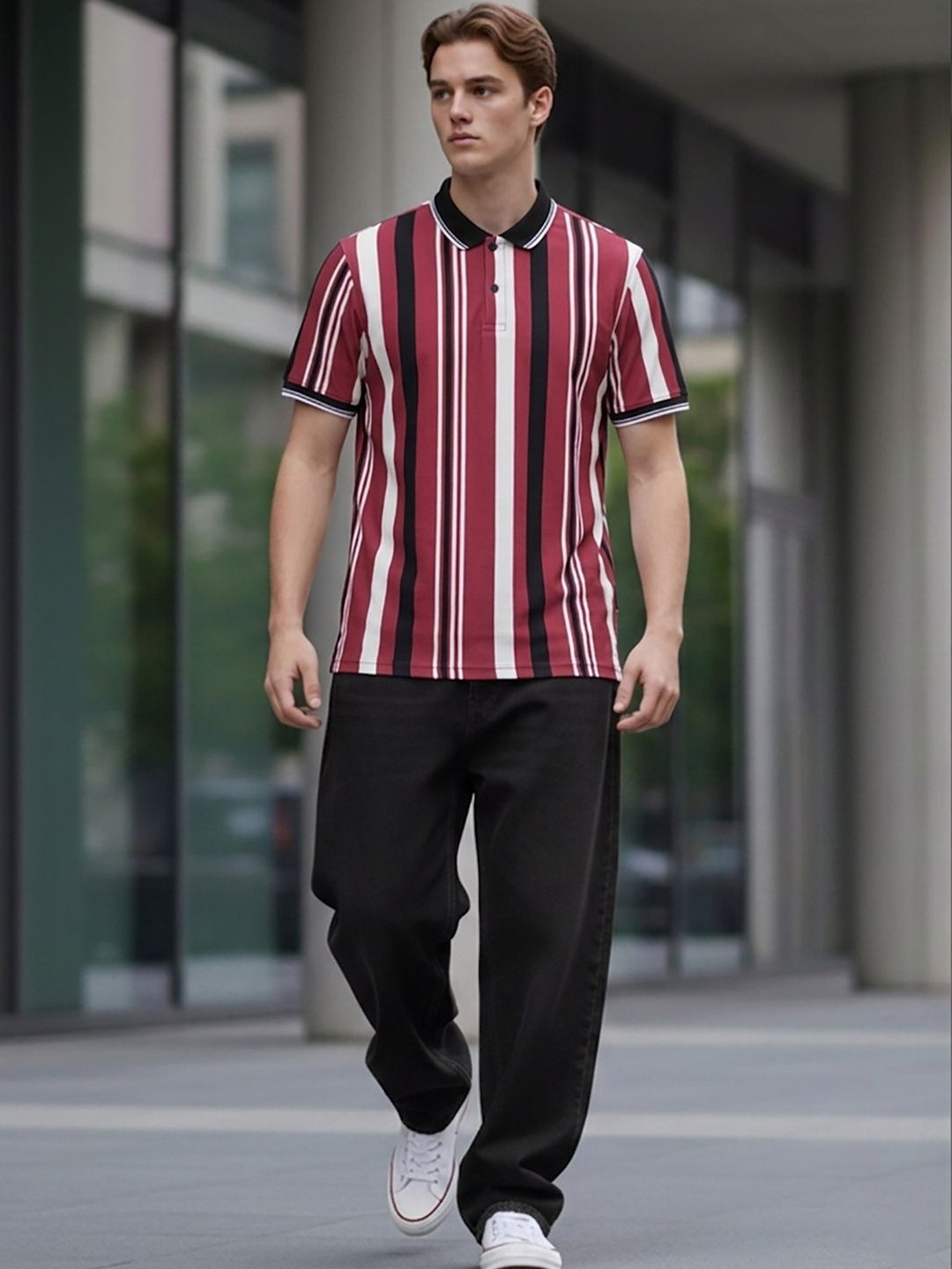 STEVE STATUS Men's Polo Tshirts