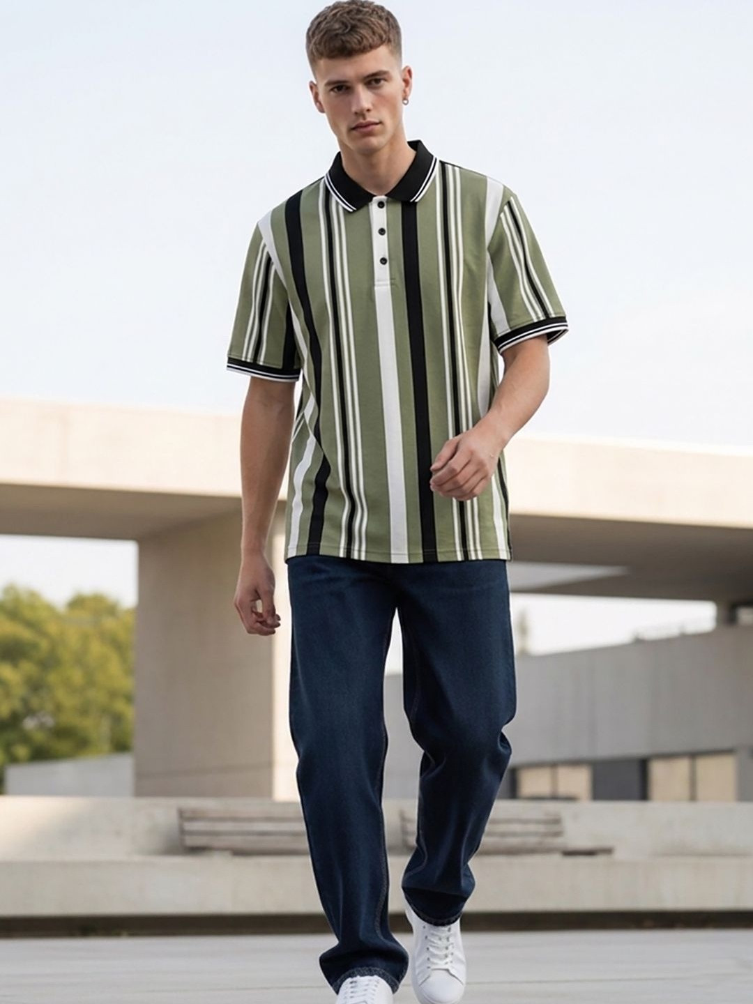 STEVE STATUS Men's Polo Tshirts