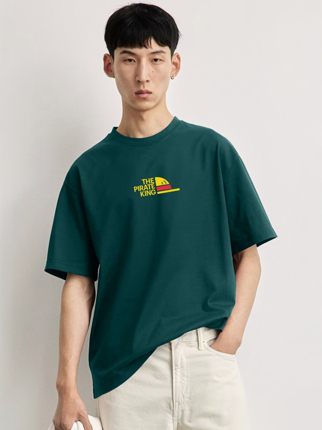 TOGS & TERRE Men Typography Printed Organic Cotton Blend T-shirt