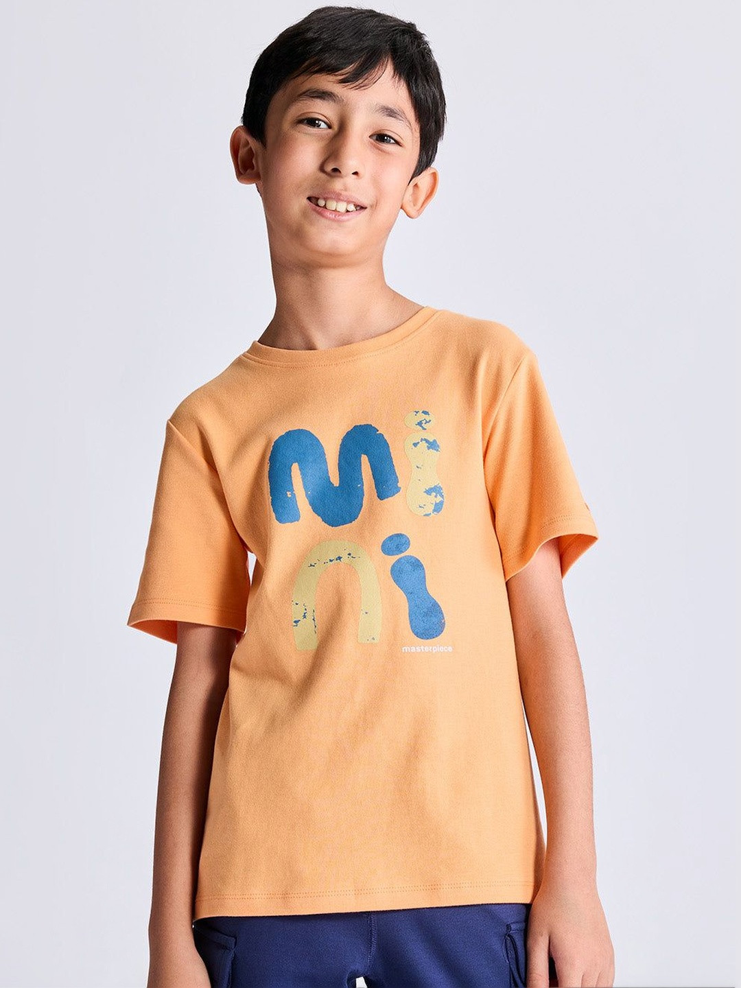 Dotokids Kids Relaxed Fit Printed Cotton T-Shirt