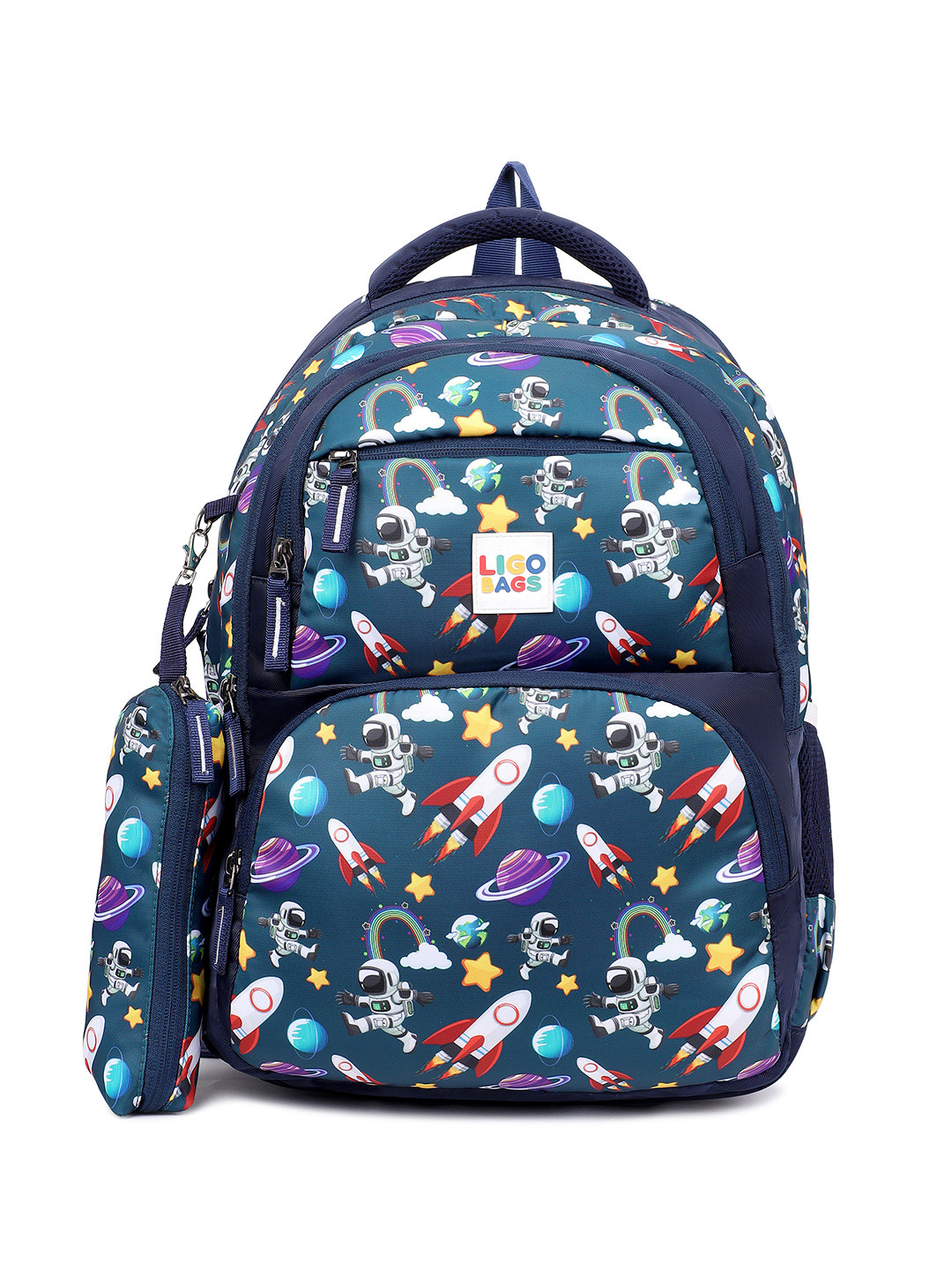 Ligo Bags 21L Kids Graphic printed school Backpack
