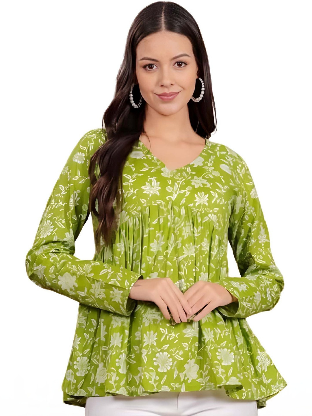 HD DESIGN Print Cotton Top