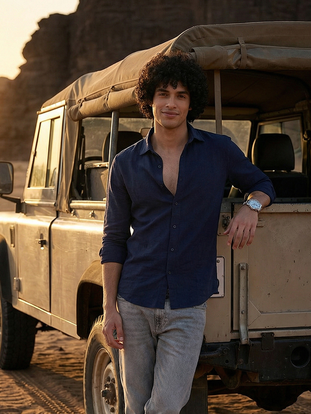 The Roadster Life Co. Spread Collar Casual Shirt