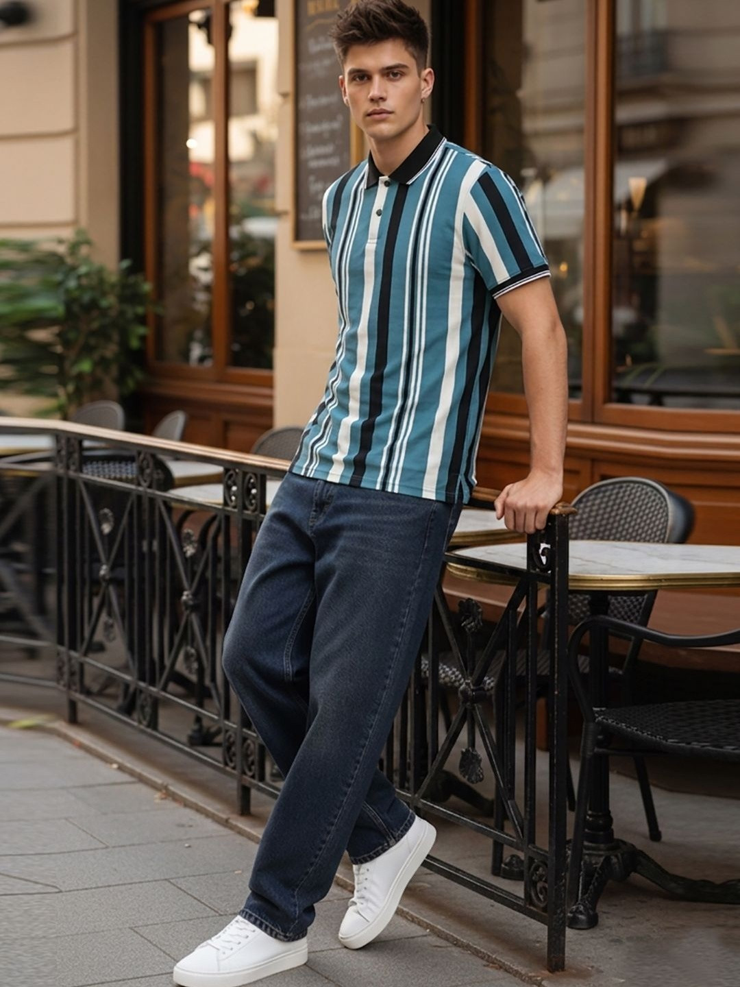 STEVE STATUS Men's Polo Tshirts
