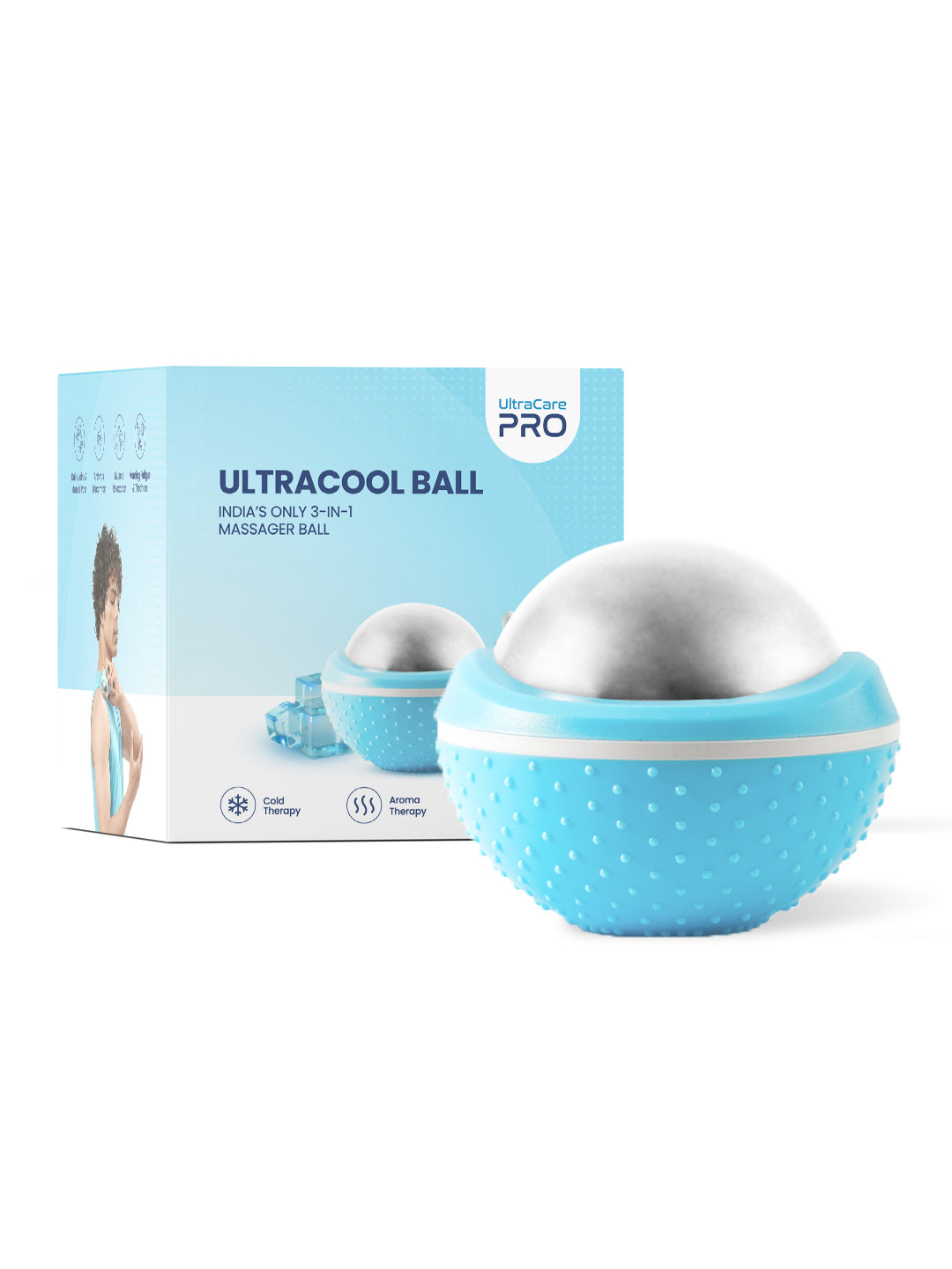 UltraCare PRO UltraCool Cold Roller Ball Body Massager