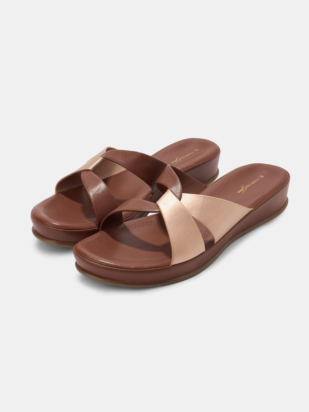 Forever Glam by Pantaloons Women PU Comfort Sandals