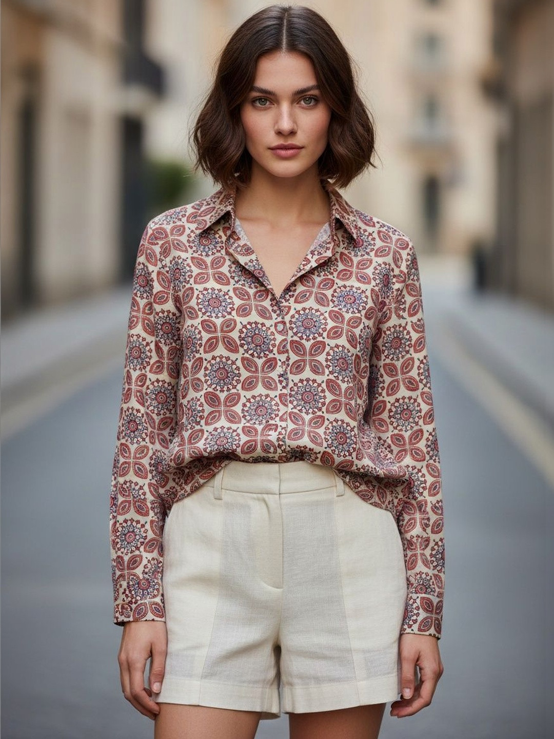 CORSICA Women Printed Casual Shirt