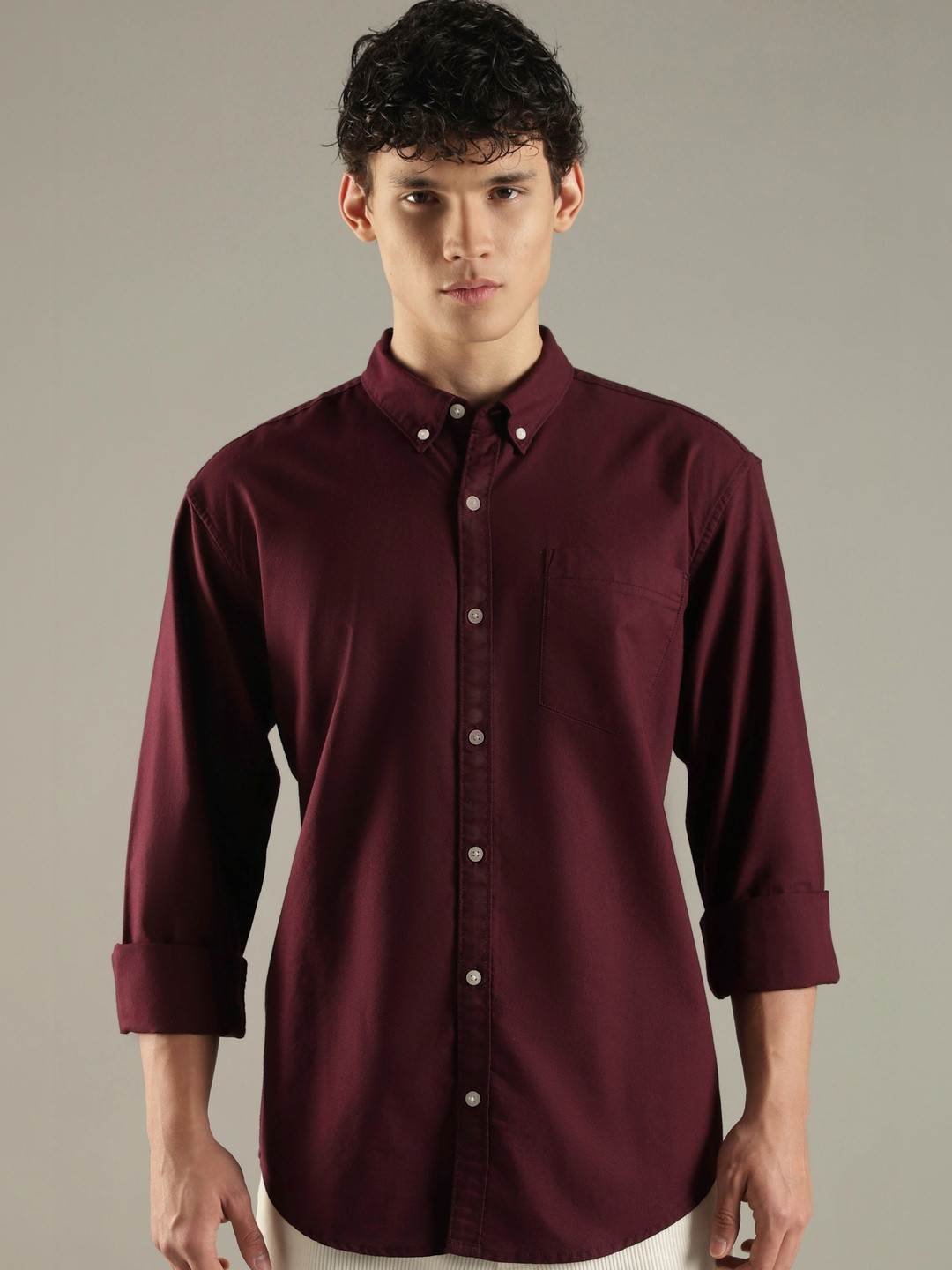 HERE&NOW Men Casual Shirt
