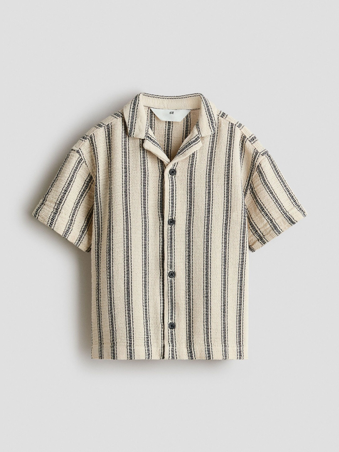 H&M Textured Resort Shirt