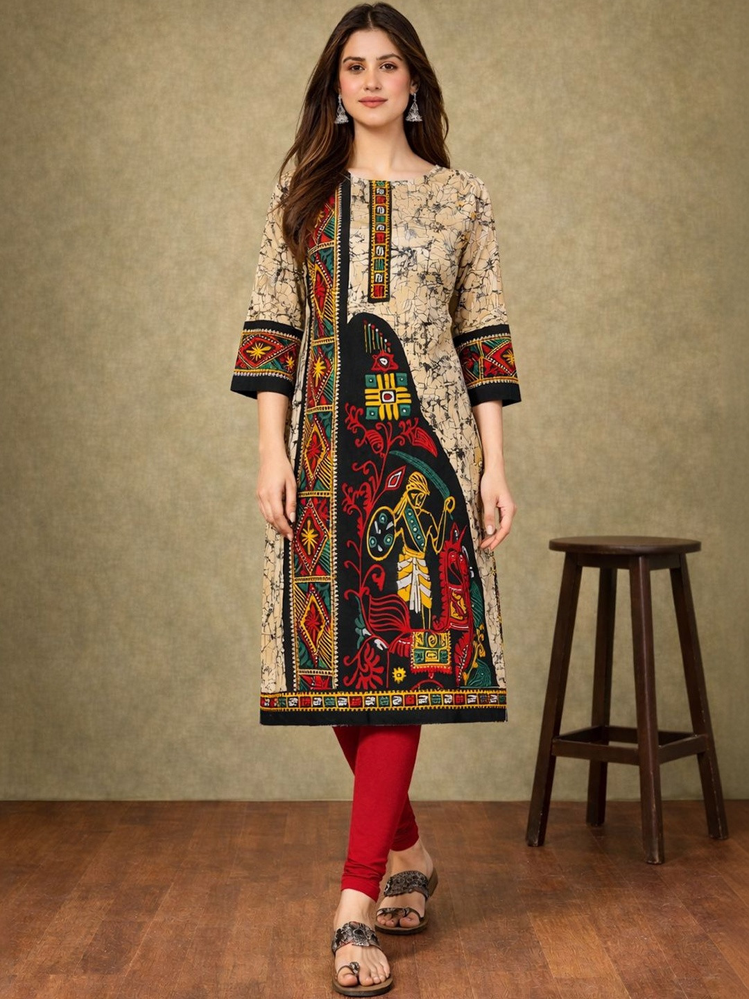 FashionRiti Women Ethnic Motifs Printed Indie Prints Kurta