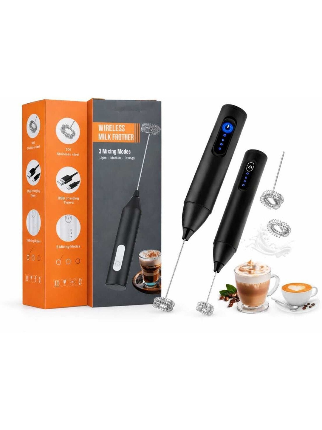 FINARO Black Electric Hand Blender