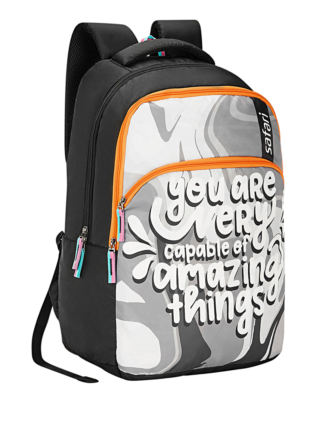 Safari Thrive 36L Women Printed Laptop Backpack with Organizer & Bottle Holder