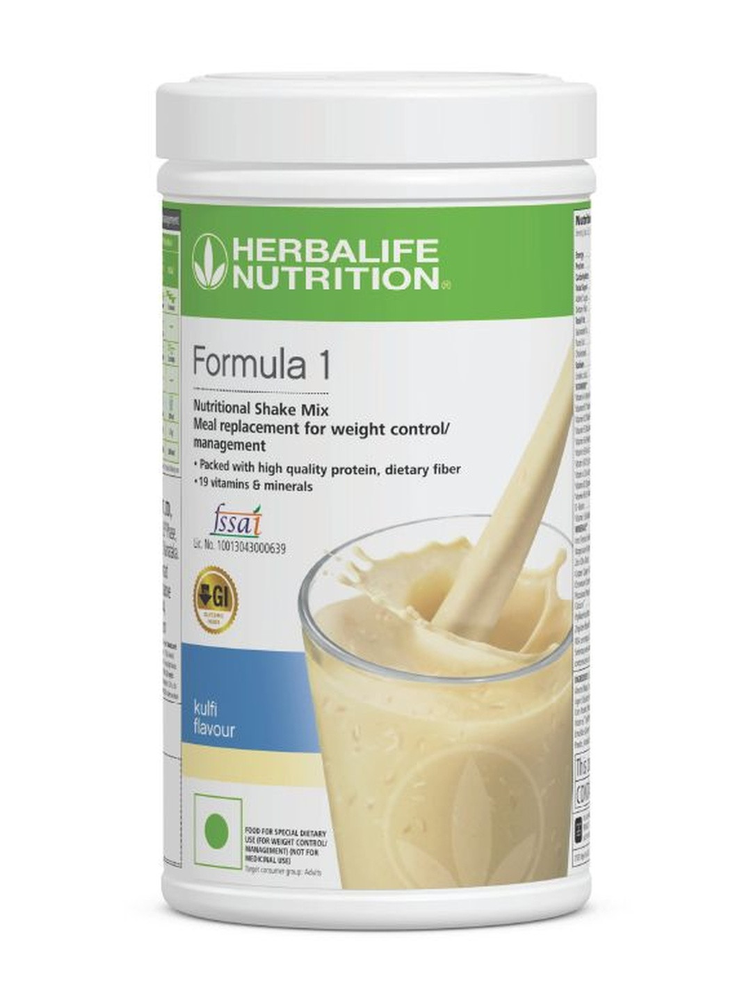 HERBALIFE NUTRITION Formula 1 Shake Powder  -  Kulfi Flavor - 500 gr